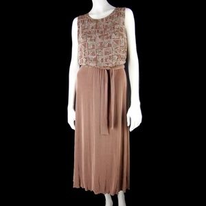 New - Citiknits Travel Knit Long Dress - XS